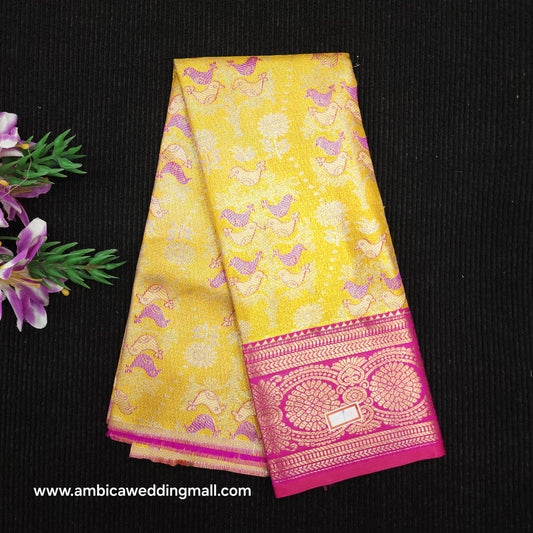 Buy Stunning Kanchi pattu mix Lehenga [0 To 1½ Years]