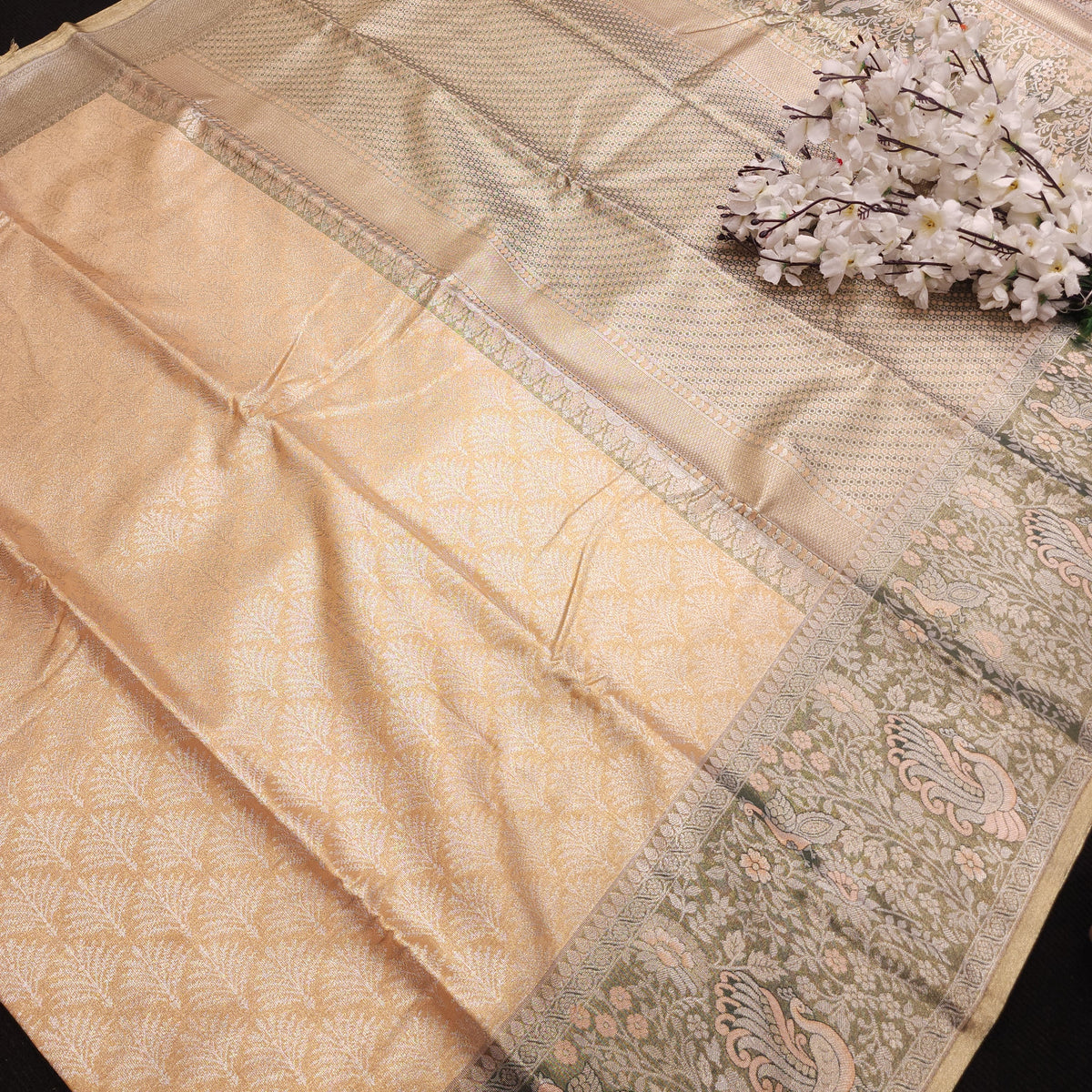 Semi Kanchi Pattu Saree ✨