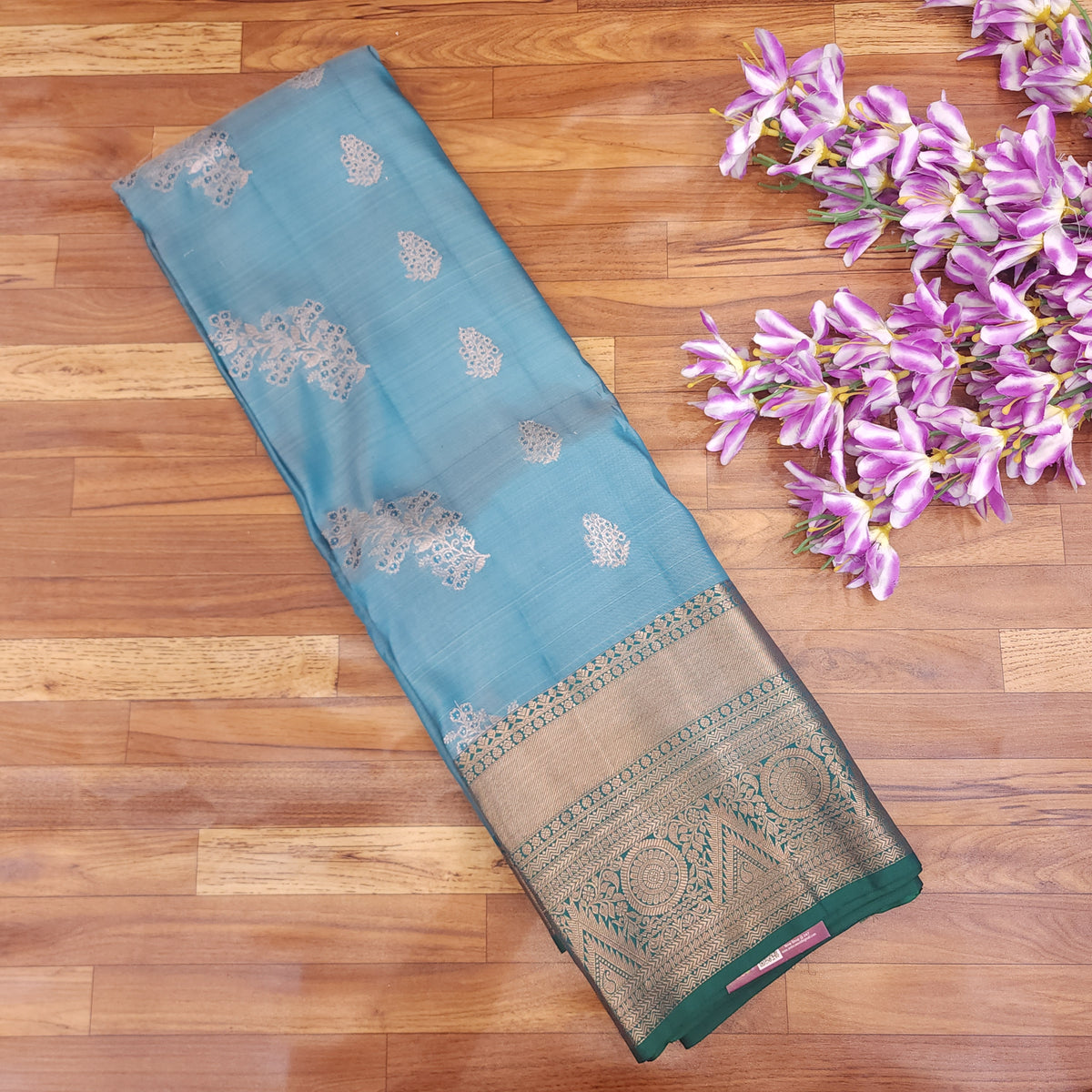 Semi Resham Kanchi Pattu Saree