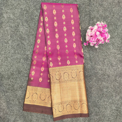 Kanchi Pattu Handloom Butta Sarees