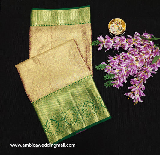 Pure Handloom Kanchi Pattu Bridal Saree