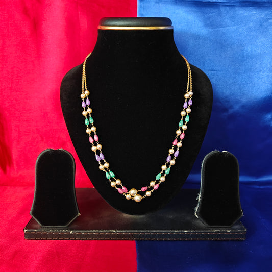 Beautiful Multi Coloured Beads Mala