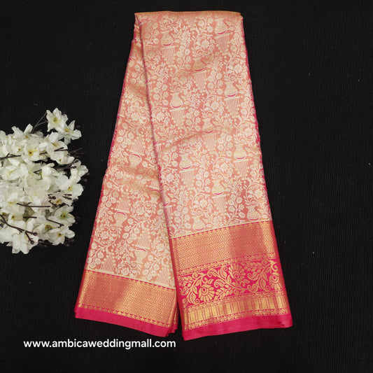✨️Kanchi pattu semi one gram gold saree✨️