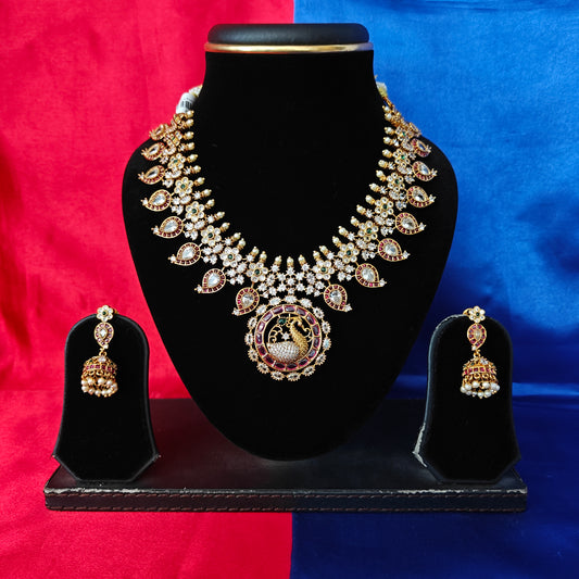 Beautiful Nakshi Short Necklace