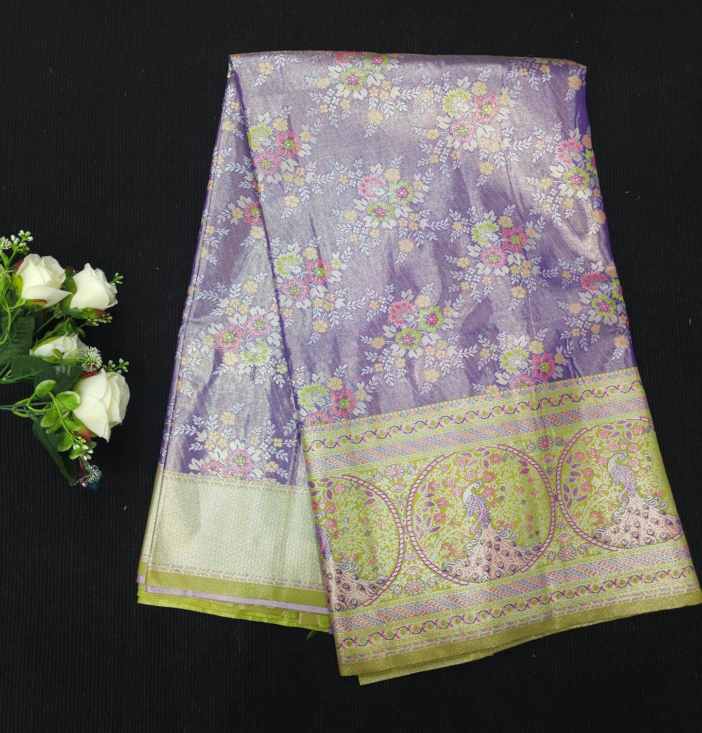 Meenakari Kanchi Pattu Sarees 😍✨️