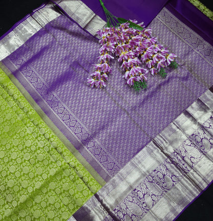 Pure Resham Bridal Kanchi Pattu Handloom Saree