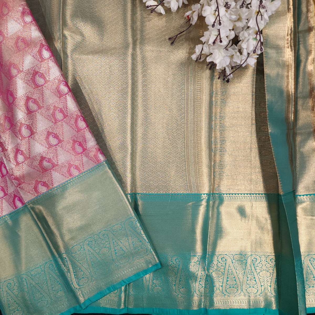 2 Gram Gold Semi Kanchi Pattu Saree