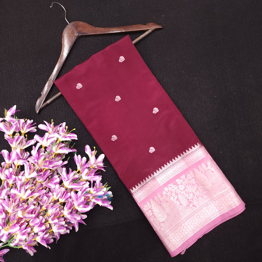Banaras Green Mango Saree