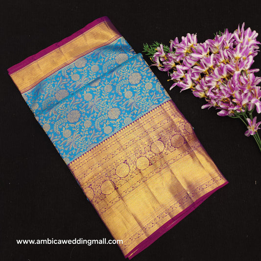 Pure Handloom Resham Kanchi Pattu Sarees 😍✨️