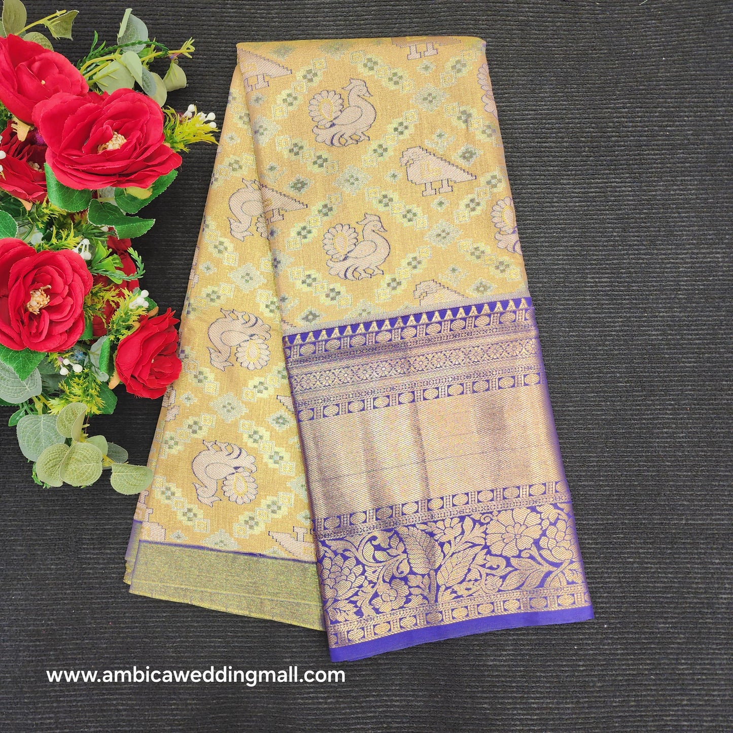 Buy Stunning Kanchi pattu mix Lehenga [5 To 8 Years]