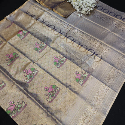 Skirt Border Kanchi Pattu Saree