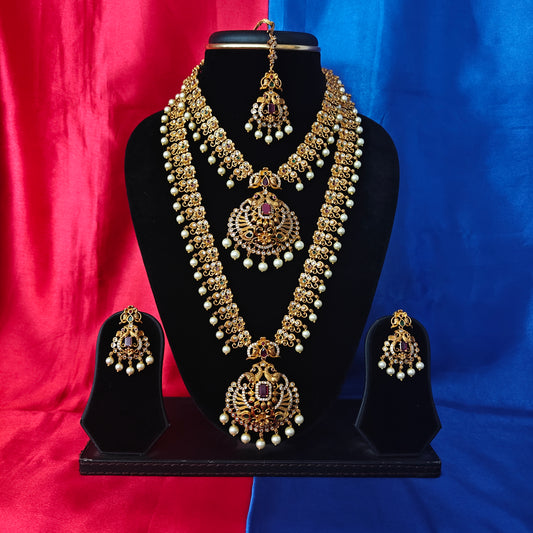 Beautiful Nakshi Combo Set - Ambica Wedding Mall