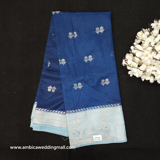 Raw Mango Banaras Pattu Sarees