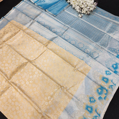 Skirt Border Kanchi Pattu Saree
