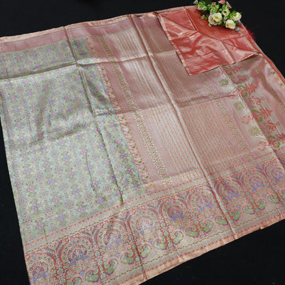 Meenakari Kanchi Pattu Sarees 😍✨️