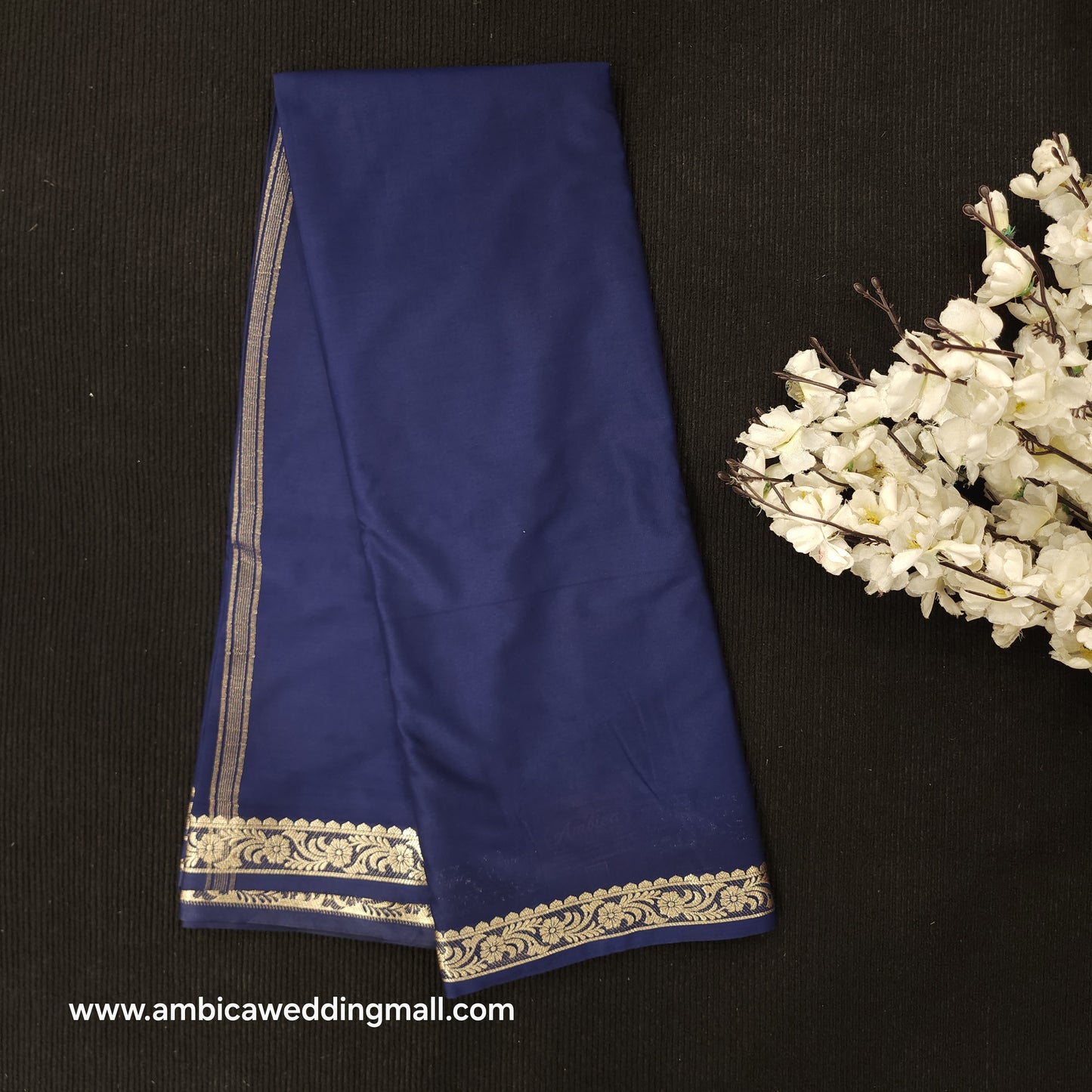 Mysore Silk Crape Saree - MS890