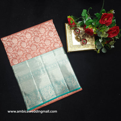 Pure Resham Bridal Kanchi Pattu Handloom Saree