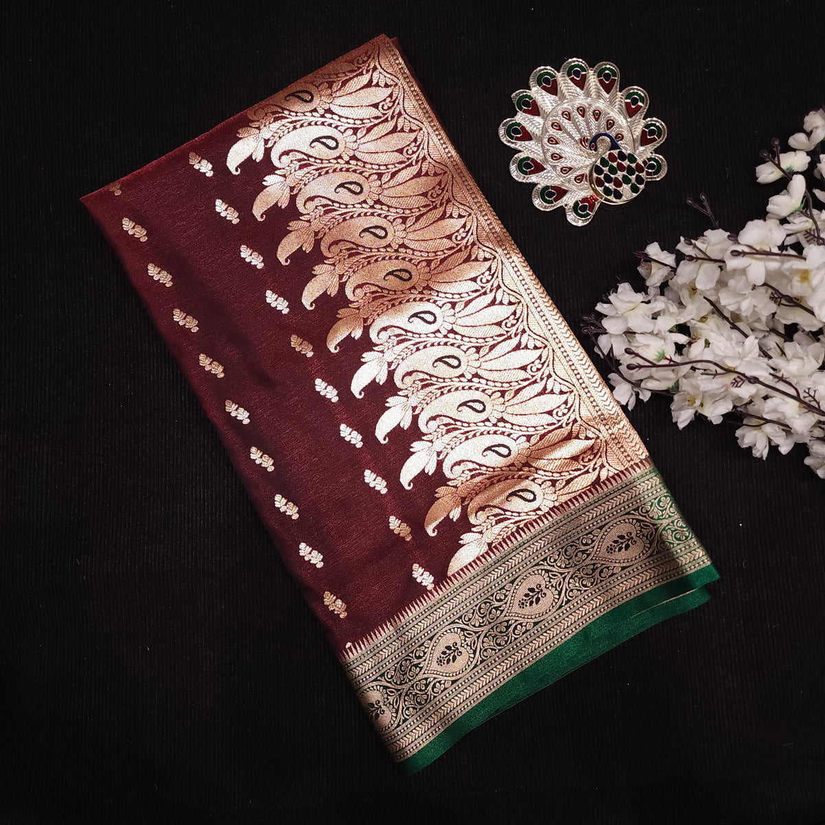 Katan Banarasi Silk Saree