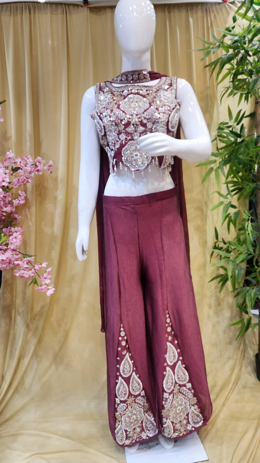 Fancy Sharara Dress [L Size]