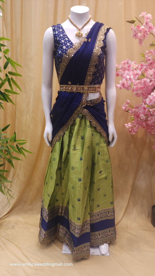 Free Size, Half Saree Collection ✨