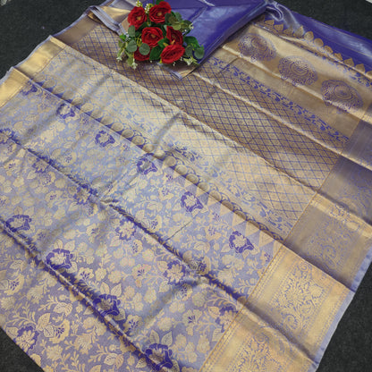 A+ Zari Kanchi Pattu Sarees💫