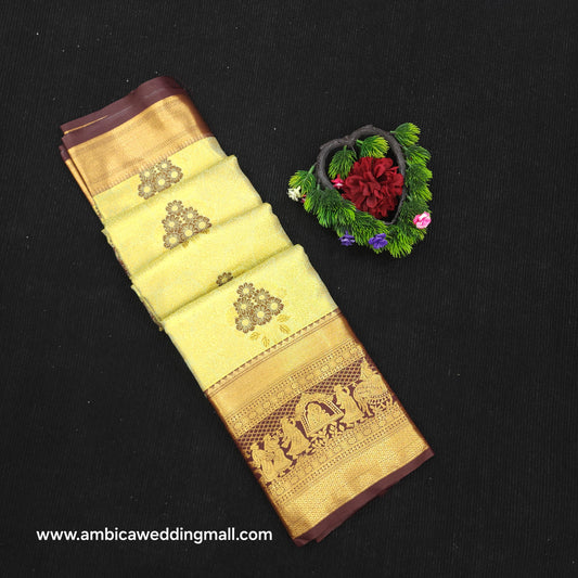 Semi Kanchi Pattu Saree