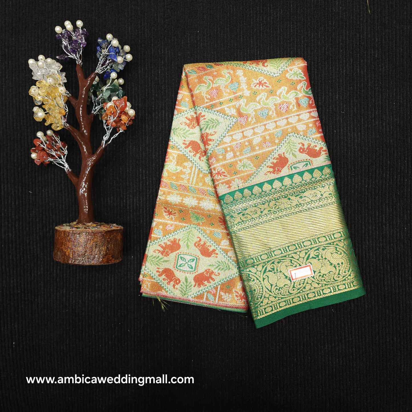 Kanchi Pattu Mix Lehengas [0 to 1.5 Years]