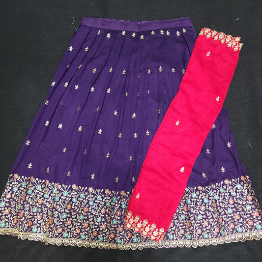 Banaras Fancy Half Saree