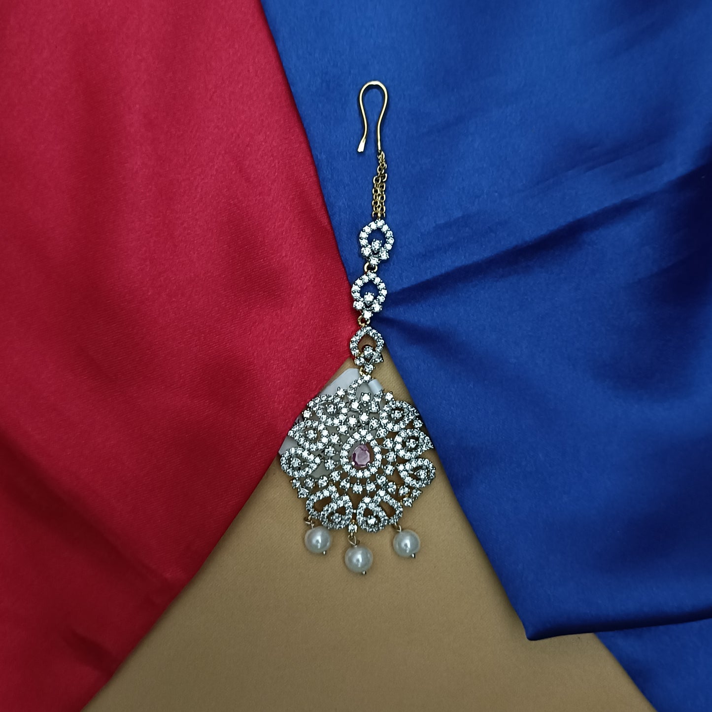 Beautiful GJ Tika In Ruby Stone