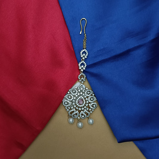 Beautiful GJ Tika In Ruby Stone