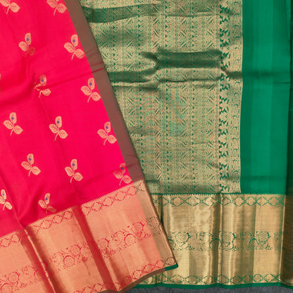 Kanchi Pattu Handloom Butta Sarees