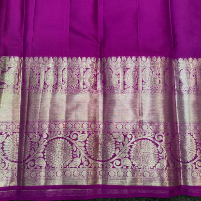 Pure Resham Bridal Kanchi Pattu Handloom Saree