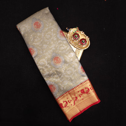 Semi Kanchi Pattu Saree ✨