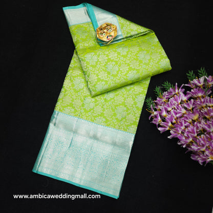 Pure Resham Bridal Kanchi Pattu Handloom Saree