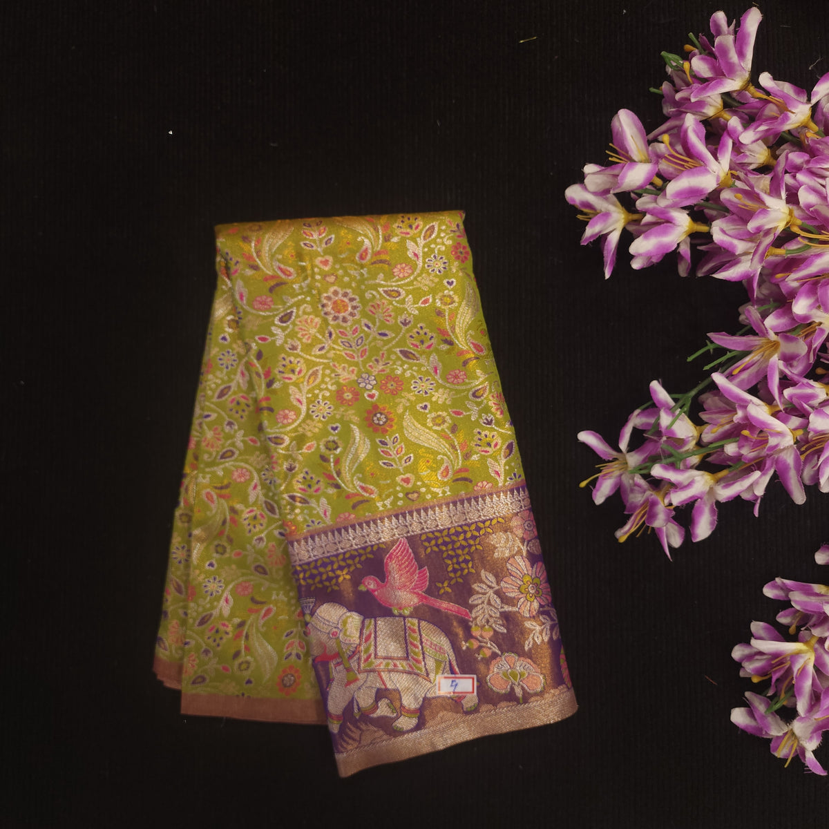 Kanchi Pattu Mix Lehengas [2 to 5 Years]