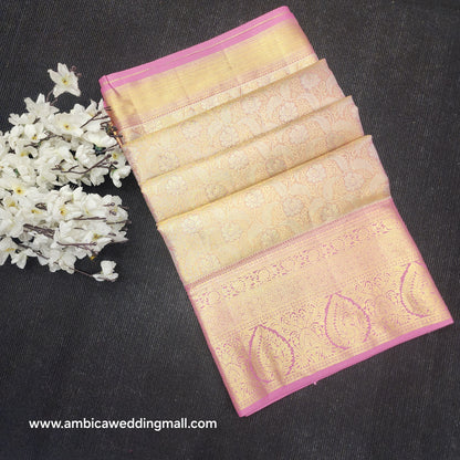 Pure Tissue Powerloom Bridal Kanchi Pattu Saree😍✨️