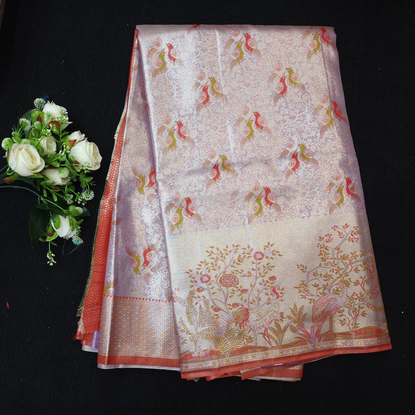 Meenakari Kanchi Pattu Sarees 😍✨️