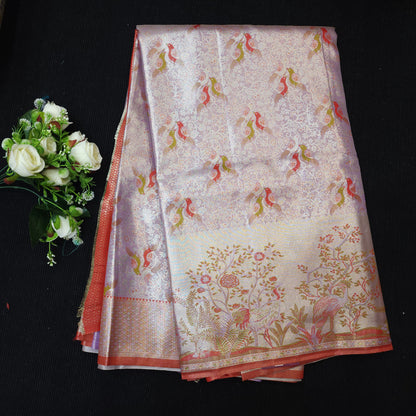 Meenakari Kanchi Pattu Sarees 😍✨️