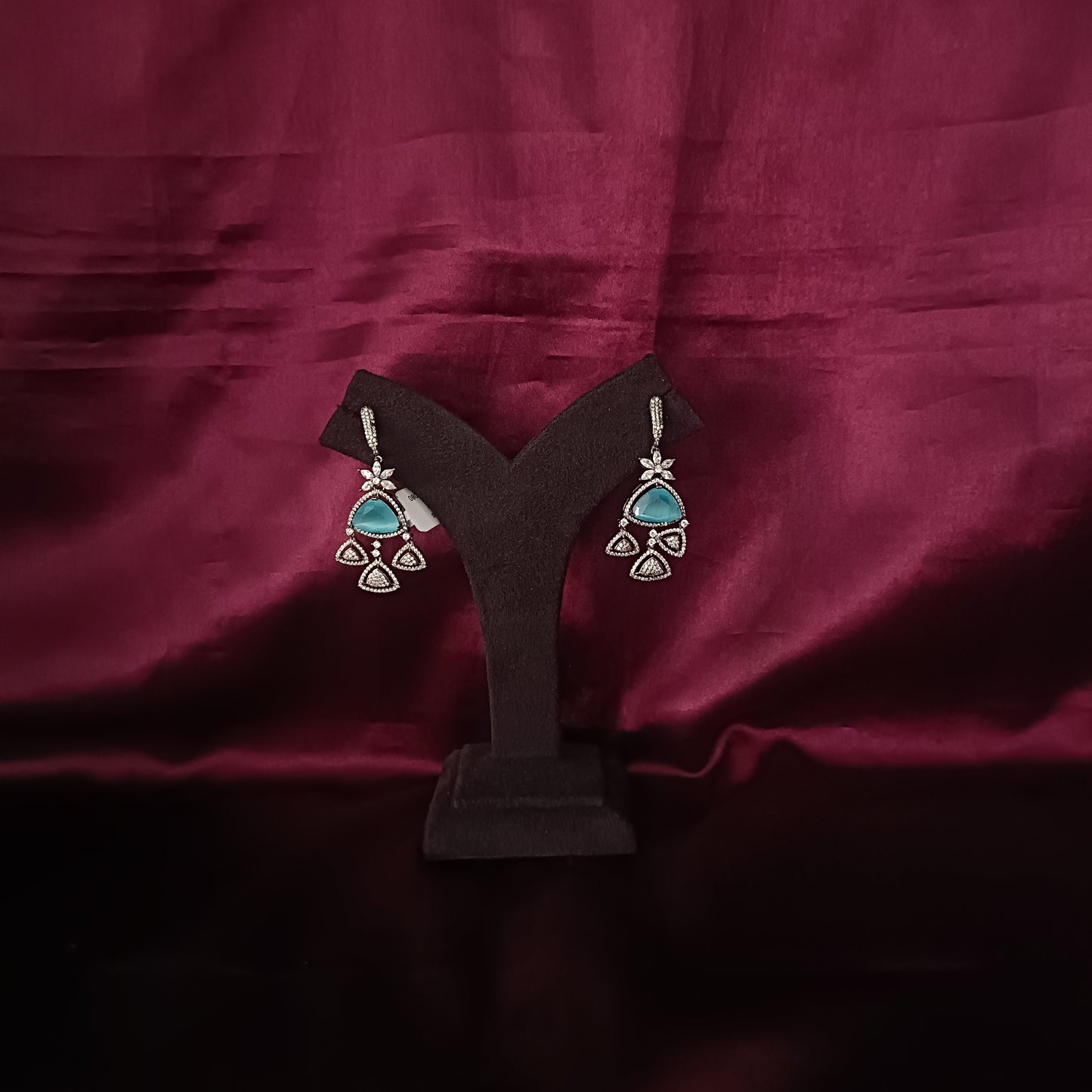 Beautiful Blue Stone Earrings