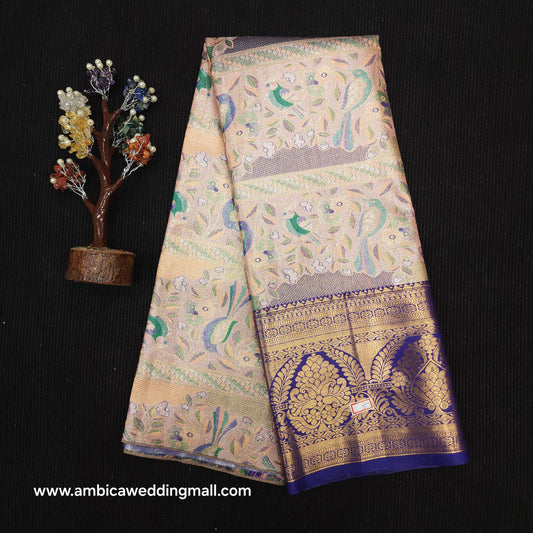 Kanchi Pattu Mix Lehengas [5 to 8 Years]