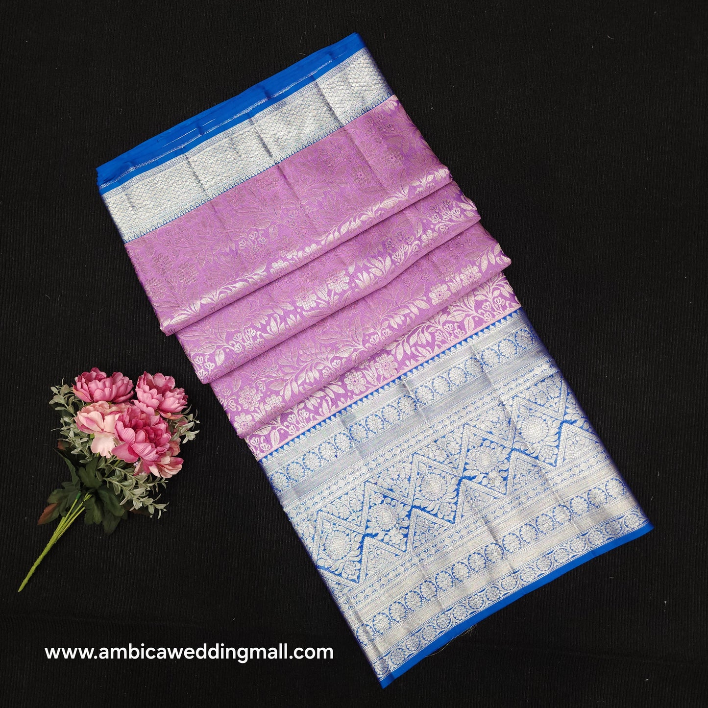 Handloom Pure Resham German Kanchi Pattu Saree