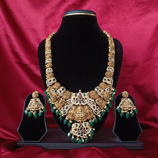 Beautiful Nakshi Long Necklace