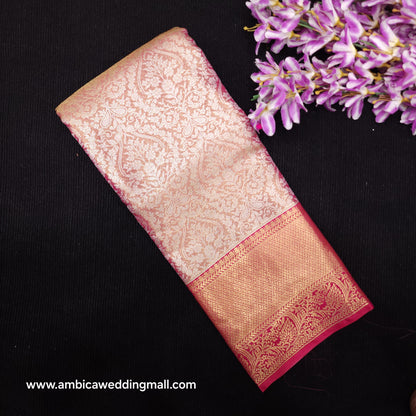 1 Gram Gold zari semi kanchi pattu saree✨️