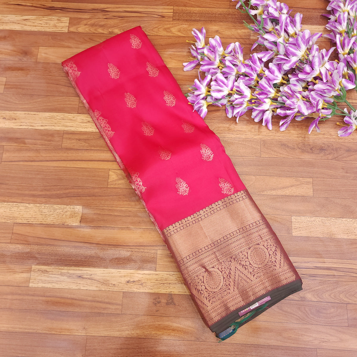 Semi Resham Kanchi Pattu Saree