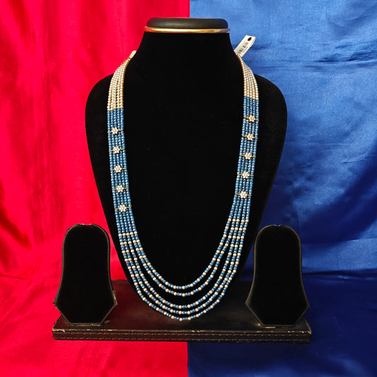 Beautiful Royal Blue Coloured Honex Necklace