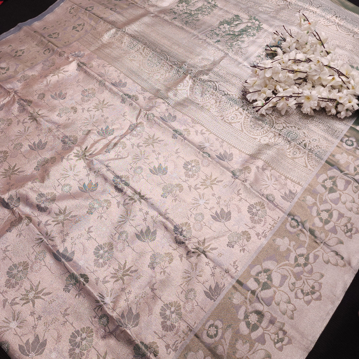 Semi Kanchi Pattu Saree ✨
