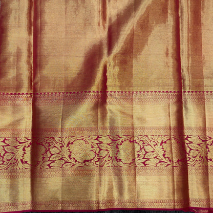 Pure Resham Bridal Kanchi Pattu Handloom Saree