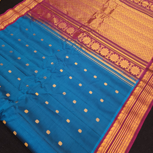 Gadwal Sico Pattu Handloom Sarees