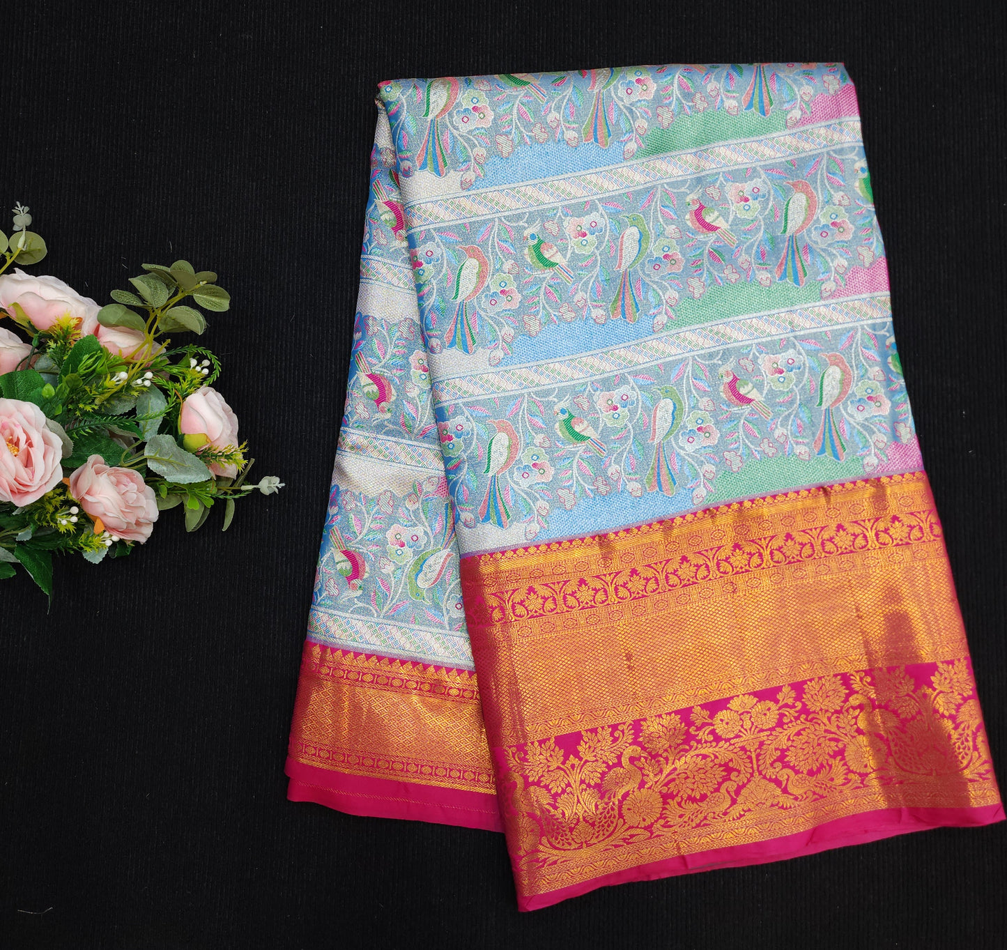 Semi Kanchi Pattu Sarees 😍✨️