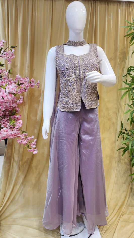 Fancy Sharara Dress [L Size]